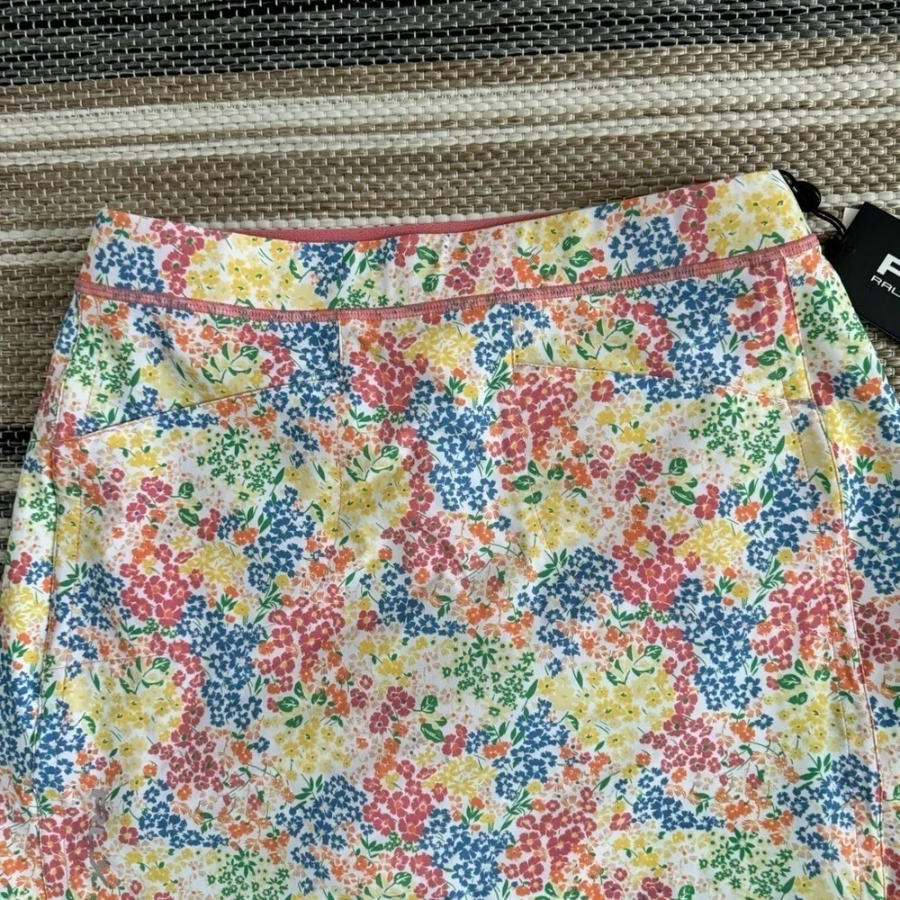 RLX Ralph Lauren Floral Golf Skort Pull On‎ Size Large